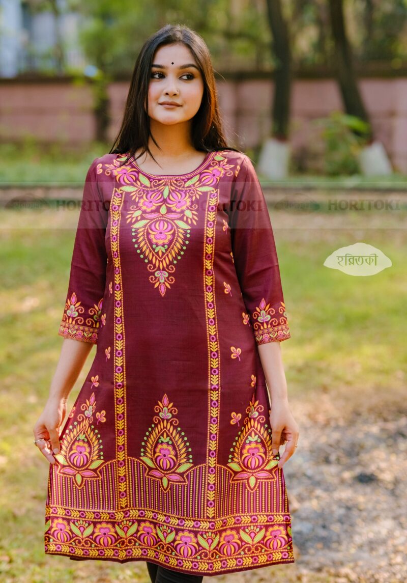 বনমালীনি প্রিন্ট কুর্তি