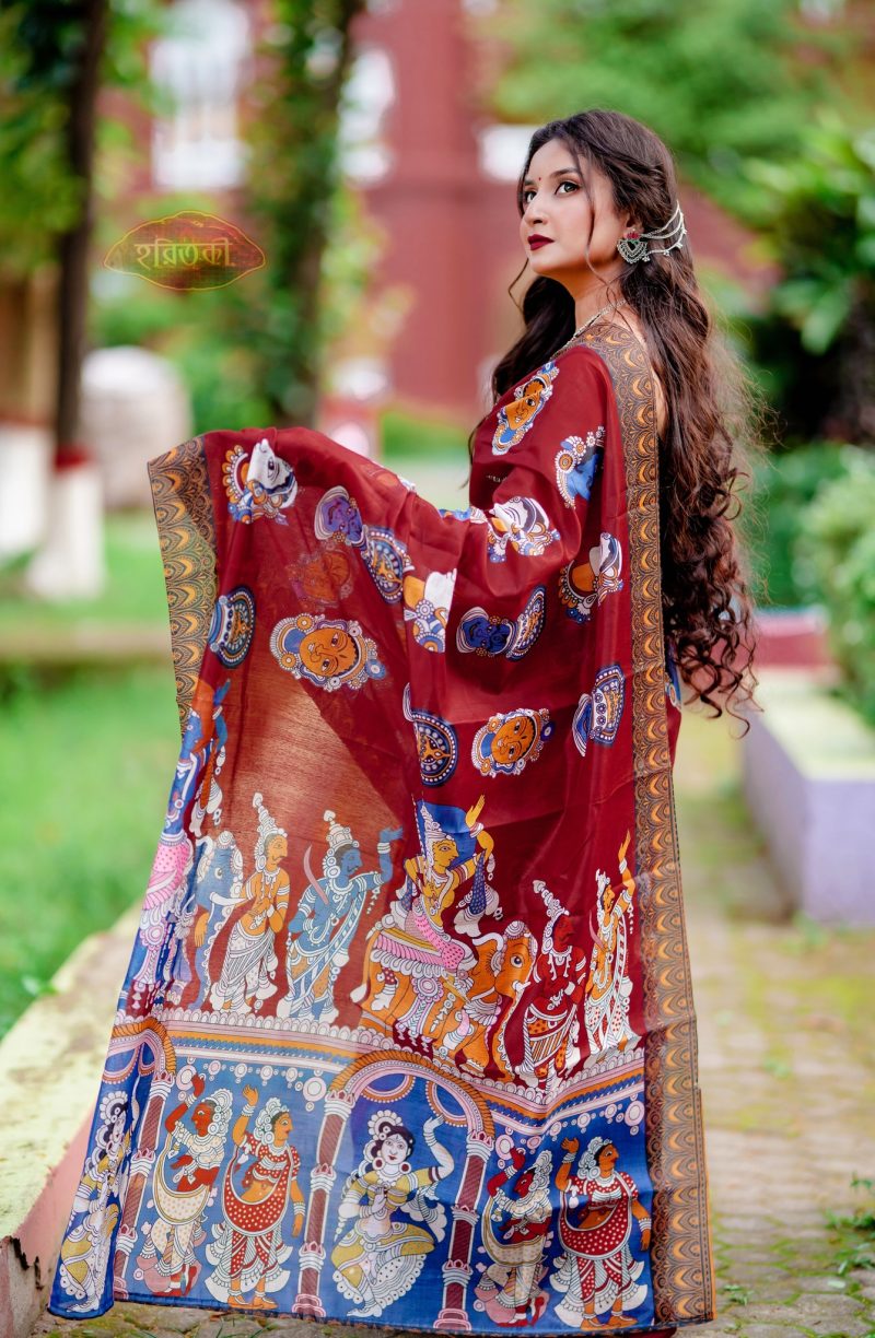দুর্গা পুজোর শাড়ি