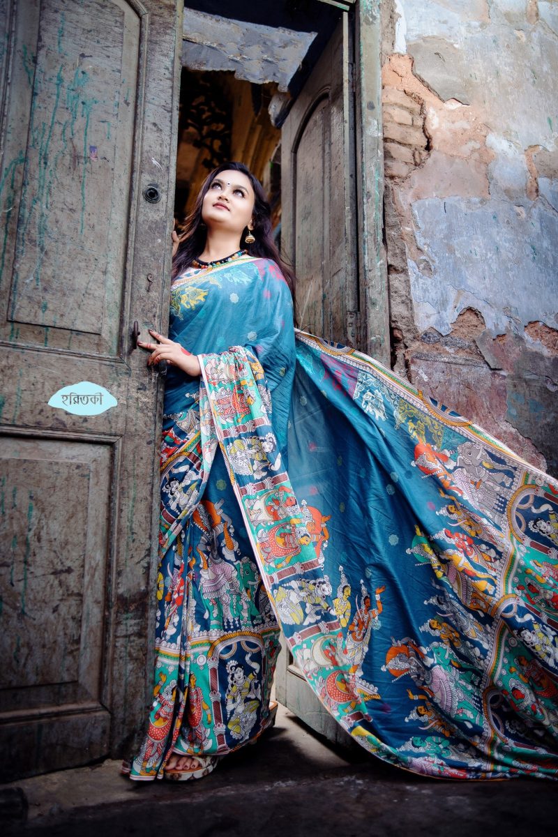 দুর্গা পুজোর শাড়ি