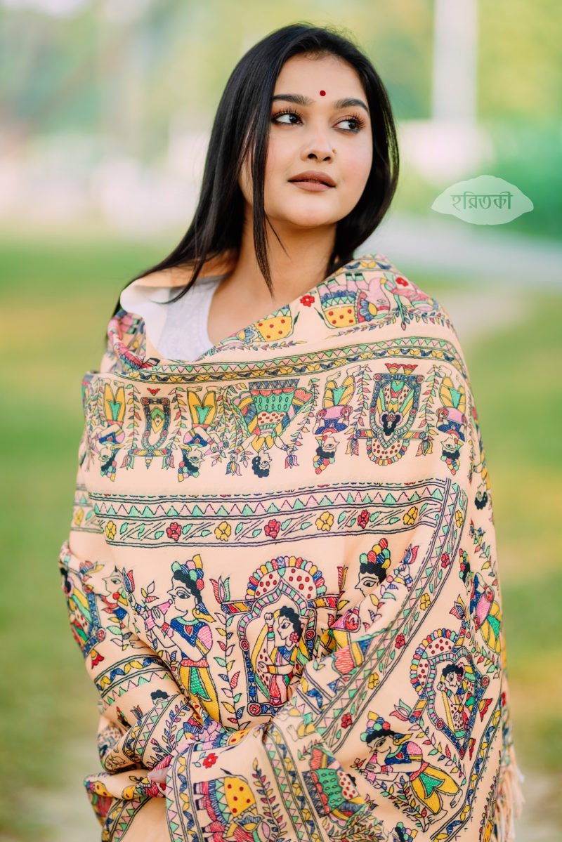 Madhubani shawl - Image 3