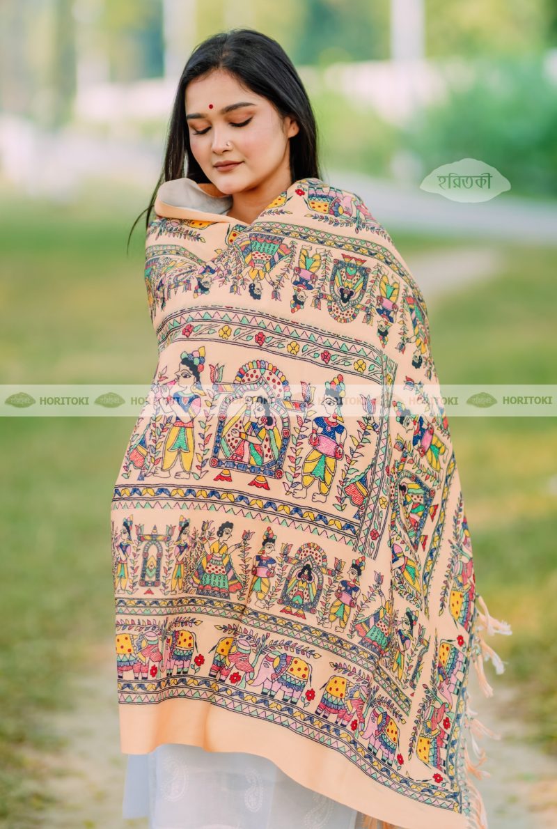 Madhubani shawl - Image 4